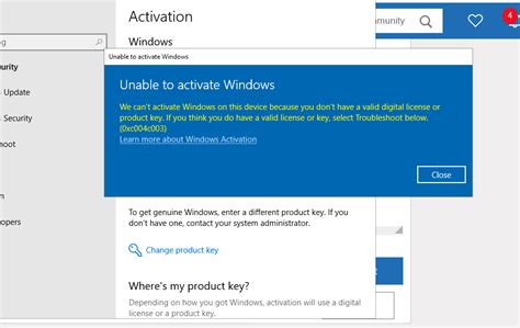 Windows 10 activation server down 2019